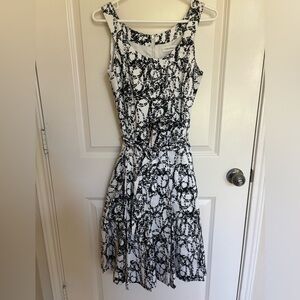 Black and White Calvin Klein Dress